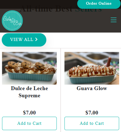 Online order system for restaurants